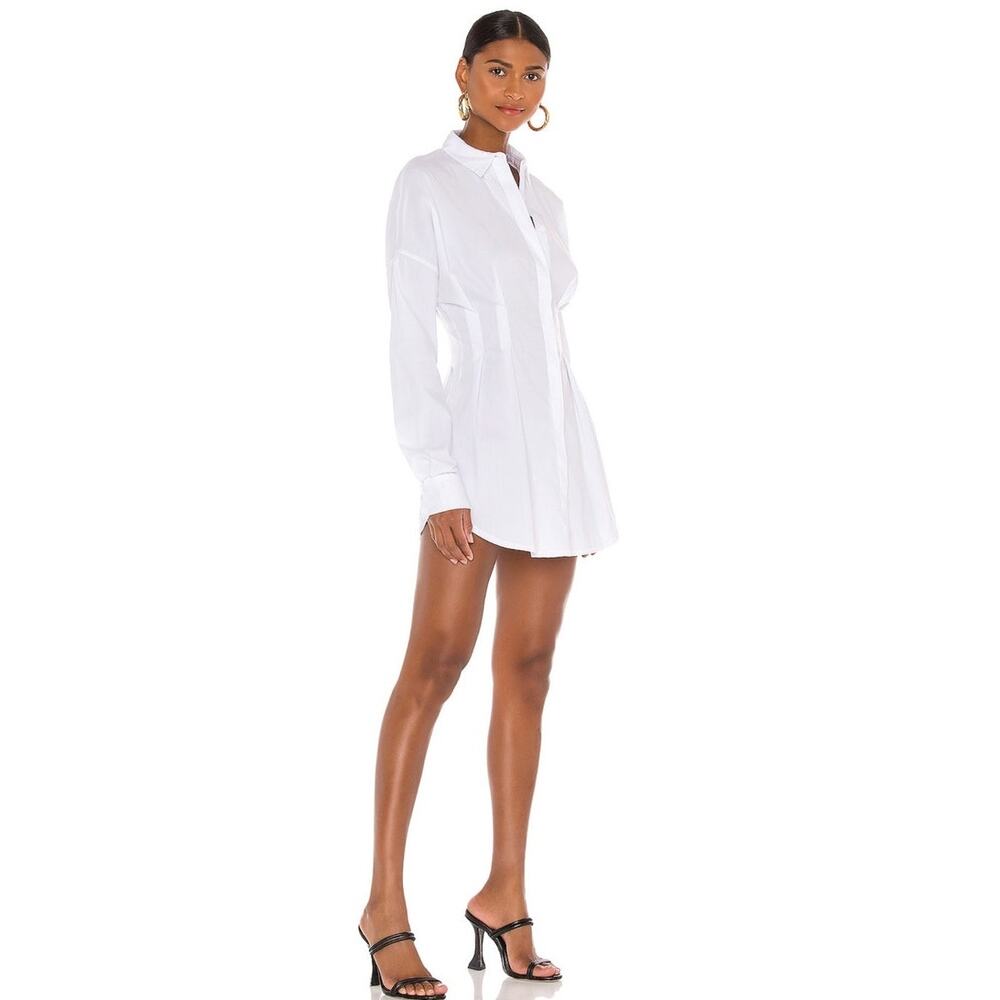 Elings White Shirt Dress M